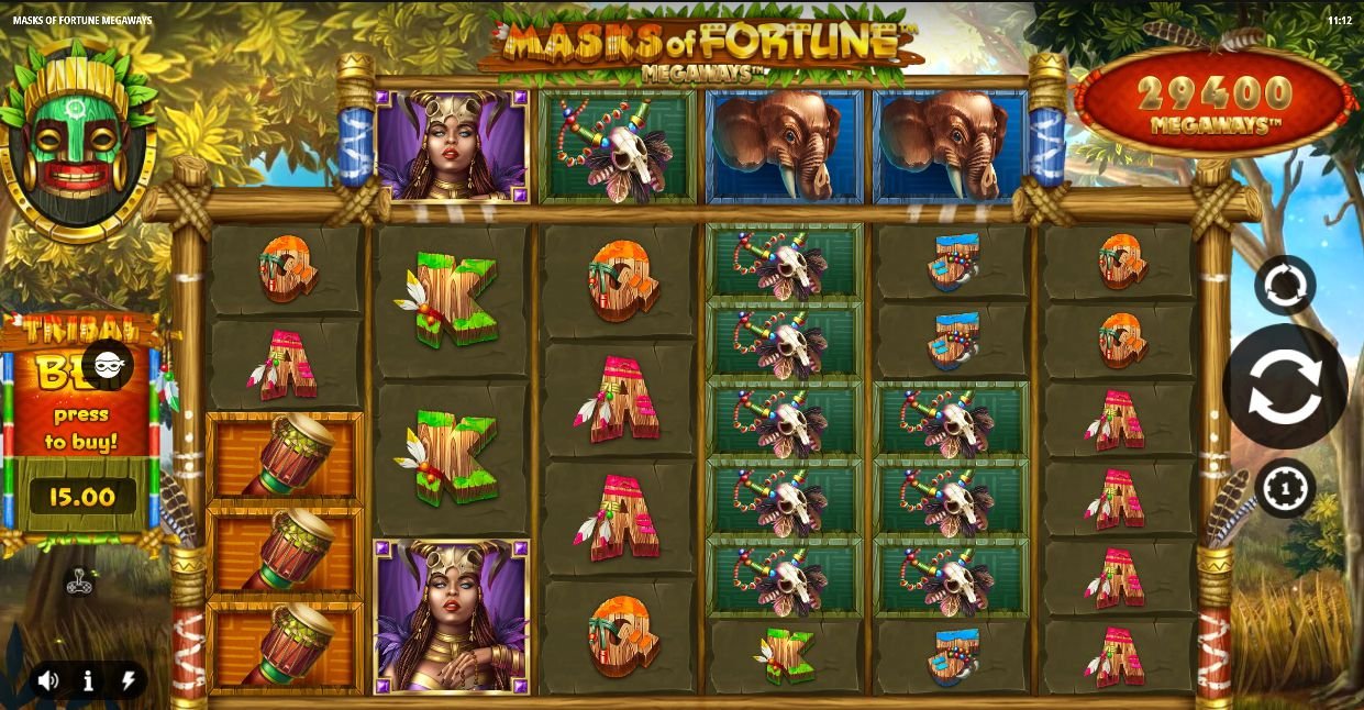 Masks of Fortune Megaways Slot Review